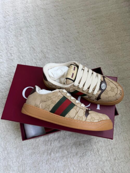 Women's Screener sneaker GG Canvas
